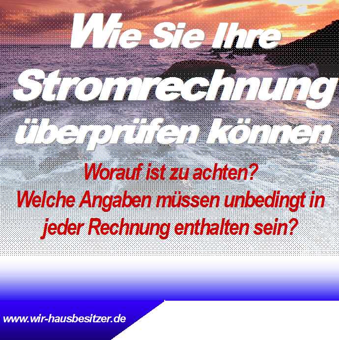 Ist Die Stromrechnung Zu Hoch?